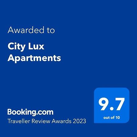 City Lux Square Apartment Skopje Eksteriør bilde